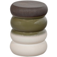 BUB SIDE TABLE CERAMICS GREEN CAFE 